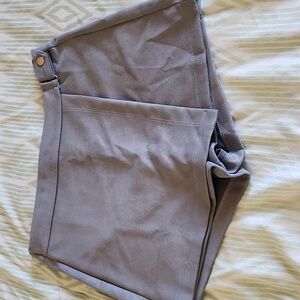 Iris Gray Wrap Skort